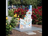 Idaho State Shaped Outdoor Art