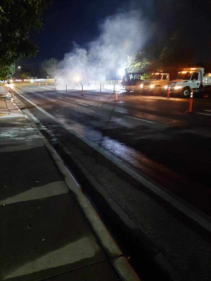 water main break on ten mile road