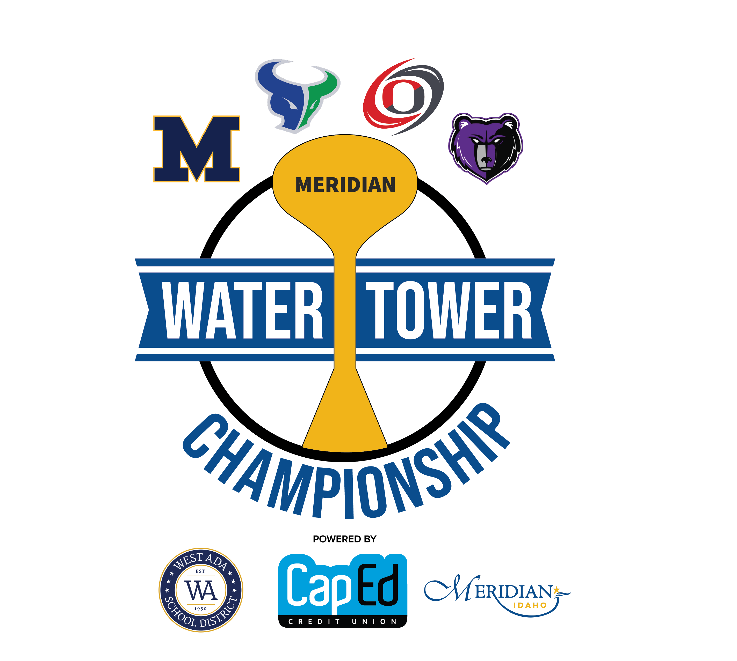 Graphic of the Water Tower Championship logo